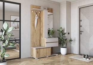 BAFRA przedpokój dąb złoty / kaszmir