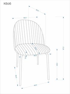 K606 CS chair, l.grey / cashmere