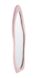 FRIGOLA wall mirror, light pink
