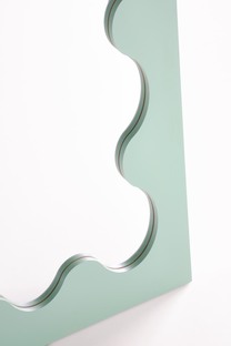 SOLETTO wall mirror, minty