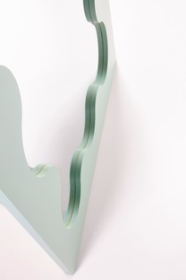 SOLETTO wall mirror, minty