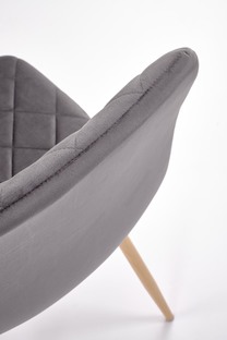 K525 WD chair grey / natural