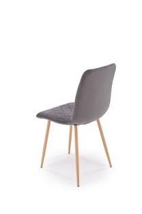 K525 WD chair grey / natural