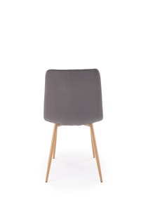 K525 WD chair grey / natural