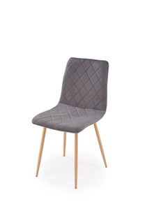 K525 WD chair grey / natural