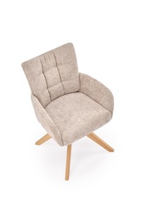 K540 WD chair beige / natural