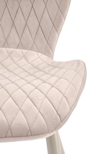 K569_CS chair, cashmere / light beige
