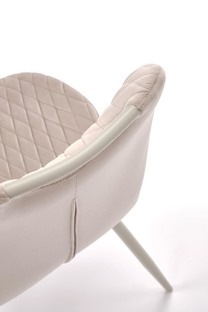 K569_CS chair, cashmere / light beige