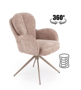 K592 CS chair, d.beige / cashmere