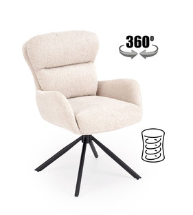 K593 chair, light beige