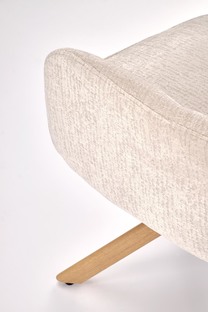 K594 chair, beige / natural oak