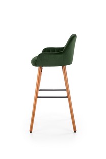 H93 bar stool, color: dark green