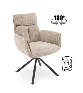 K596 chair, beige