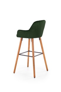 H93 bar stool, color: dark green