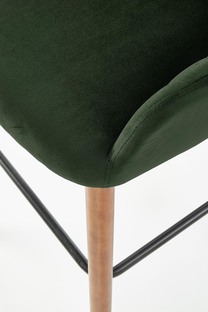 H93 bar stool, color: dark green