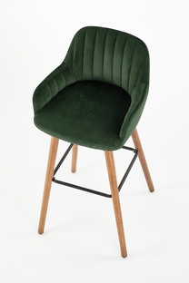 H93 bar stool, color: dark green