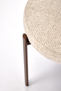 K605 chair, l.beige / walnut