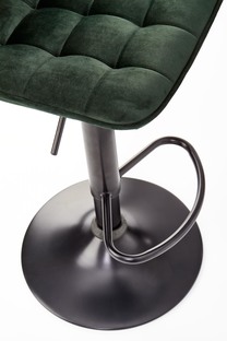H95 bar stool, color: dark green