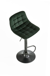 H95 bar stool, color: dark green