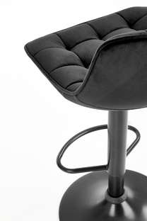 H95 bar stool, color: black