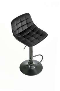 H95 bar stool, color: black