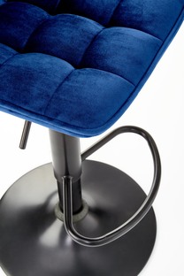 H95 bar stool, color: dark blue