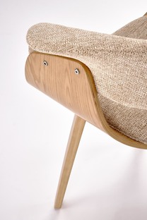 K545 chair, beige / natural
