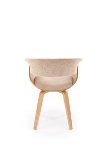 K545 chair, beige / natural