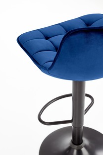H95 bar stool, color: dark blue