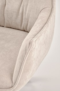 CLIO swivel armchair, beige