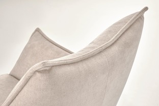 CLIO swivel armchair, beige