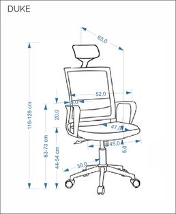 DUKE o.chair, black