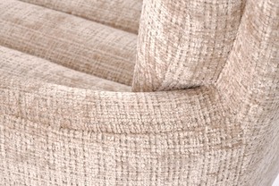 MISHEL swivel armchair, beige