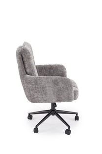 MISHEL swivel armchair, grey