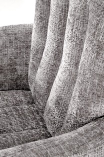 MISHEL swivel armchair, grey