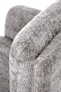 MISHEL swivel armchair, grey