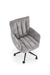 MISHEL swivel armchair, grey