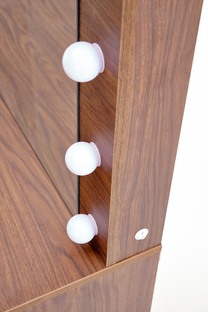 HOLLYWOOD 2 XL color: cashmere / walnut