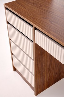 HOLLYWOOD 2 XL color: cashmere / walnut