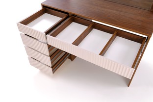 HOLLYWOOD 2 XL color: cashmere / walnut