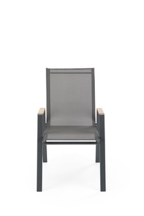 HOVER garden chair, grey / anthracite