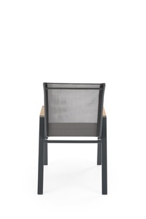 HOVER garden chair, grey / anthracite