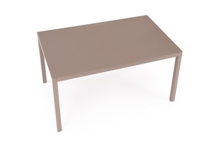 HOVER garden table, beige / cappuccino