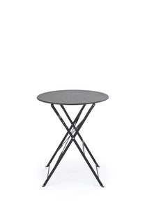 LIVORNO garden set (table+2 chairs), black