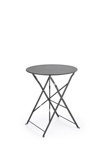 LIVORNO garden set (table+2 chairs), black