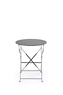 LIVORNO garden set (table+2 chairs), black