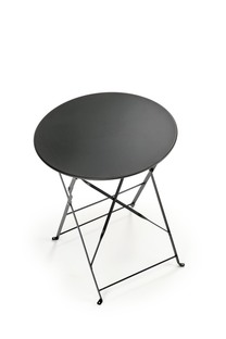 LIVORNO garden set (table+2 chairs), black