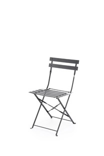 LIVORNO garden set (table+2 chairs), black