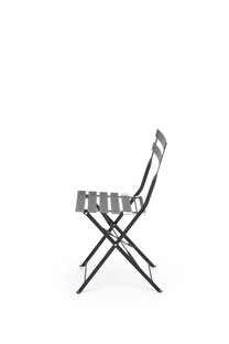 LIVORNO garden set (table+2 chairs), black