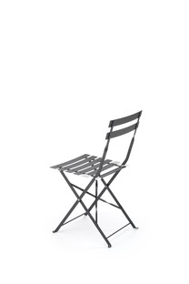 LIVORNO garden set (table+2 chairs), black